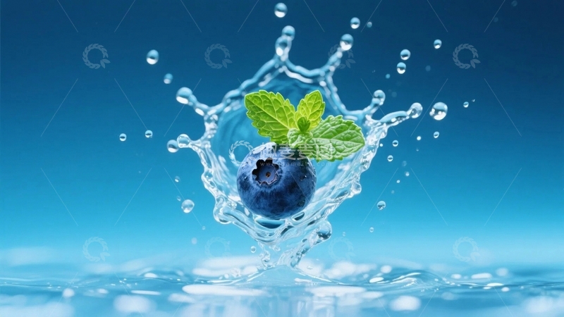 高清大图下载【趣麦麦图】新鲜水果蓝莓2