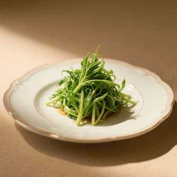 香椿苗凉菜摄影图2