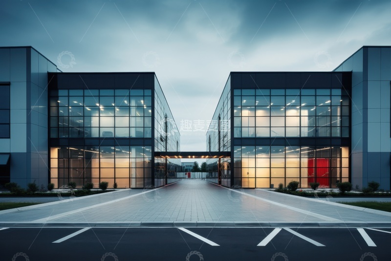 高清大图下载【趣麦麦图】现代简约工业化建筑