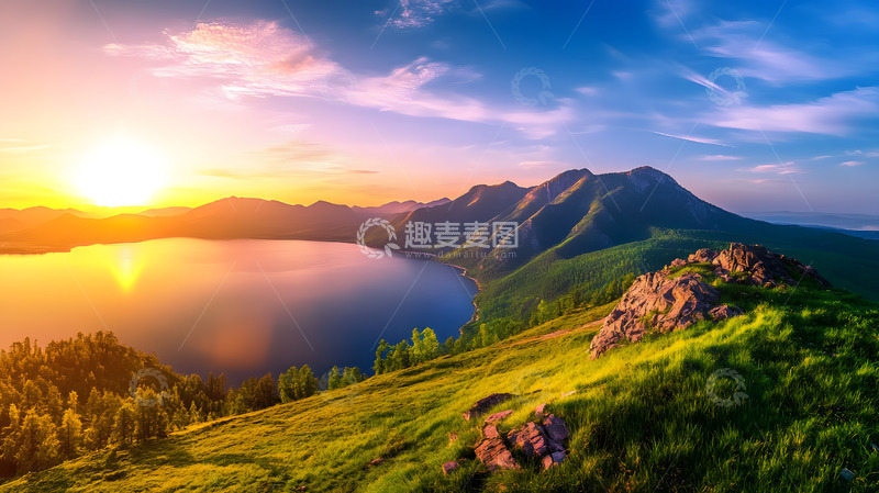 高清大图下载【趣麦麦图】秋日的山河美景风光9