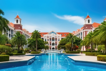 欧式风格的大型建筑