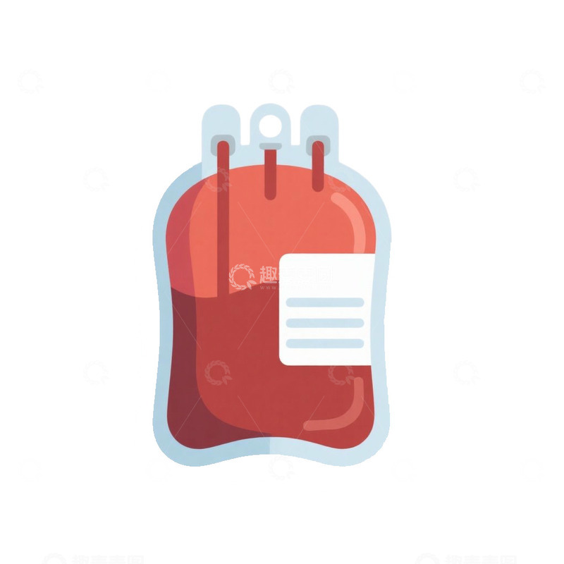 高清大图下载【趣麦麦图】献血血浆免抠元素1