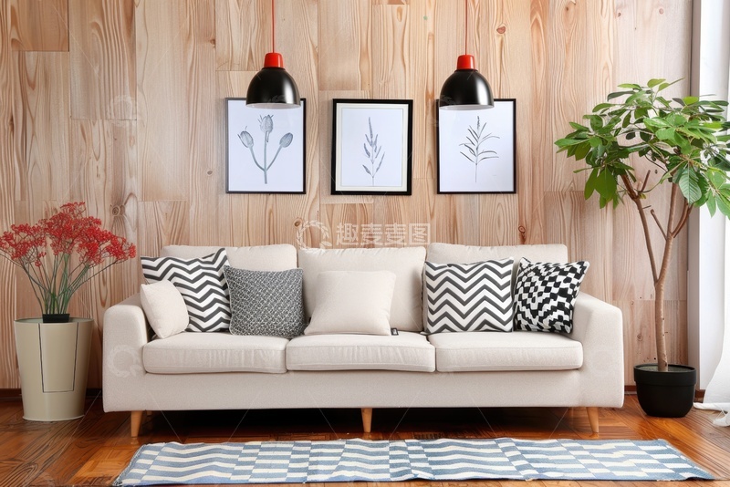 高清大图下载【趣麦麦图】现代家居室内场景