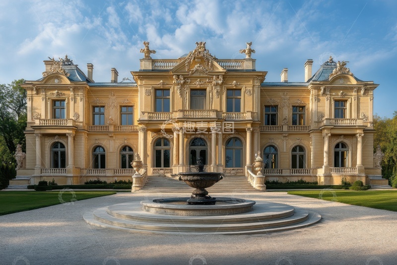 高清大图下载【趣麦麦图】欧式古典宫殿建筑