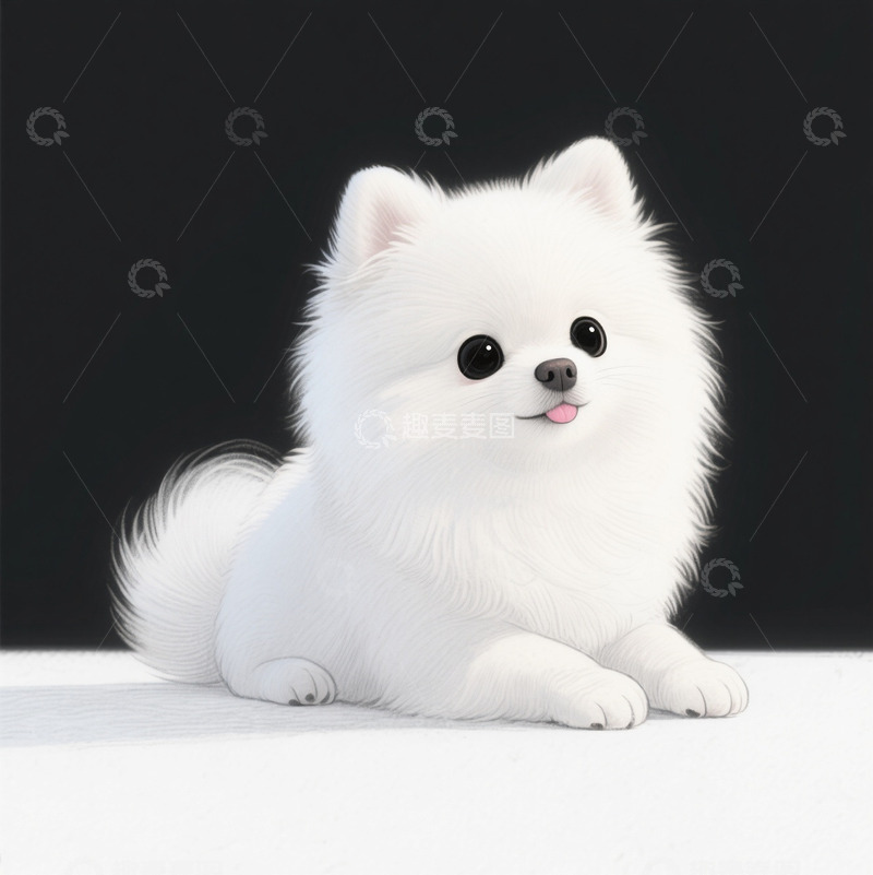 高清大图下载【趣麦麦图】狗7