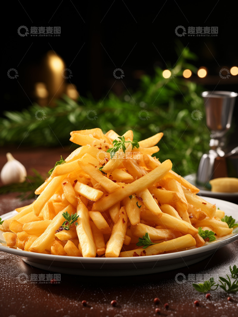 高清大图下载【趣麦麦图】美味炸薯条摄影图6