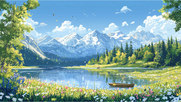 自然风景背景图2