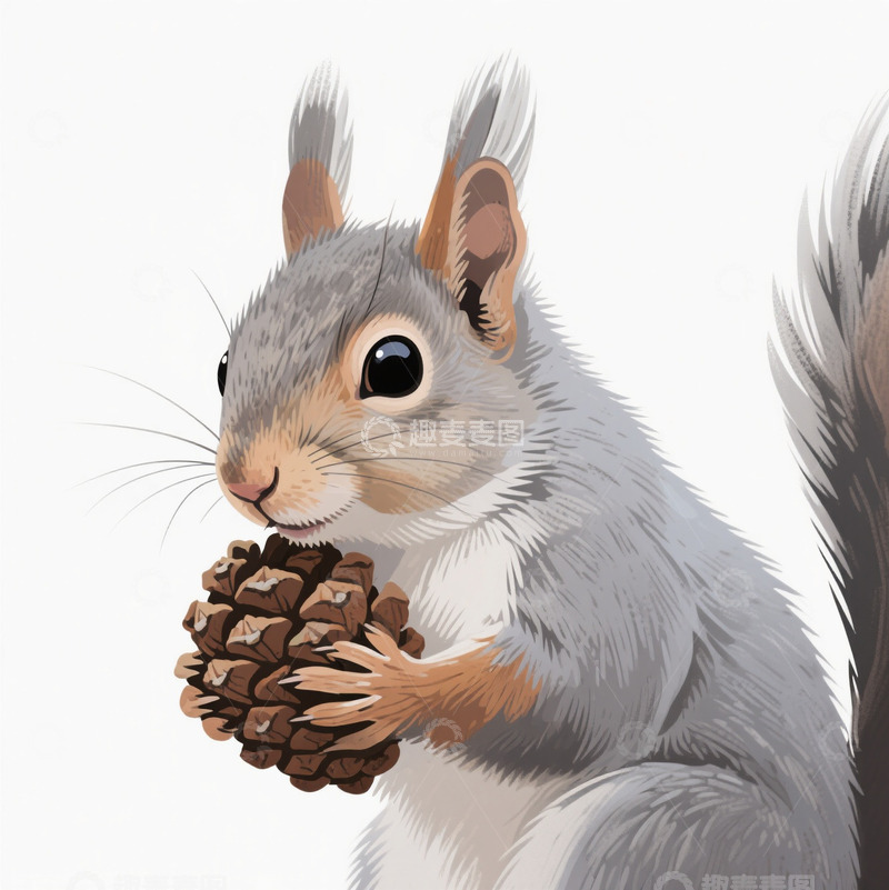 高清大图下载【趣麦麦图】松鼠