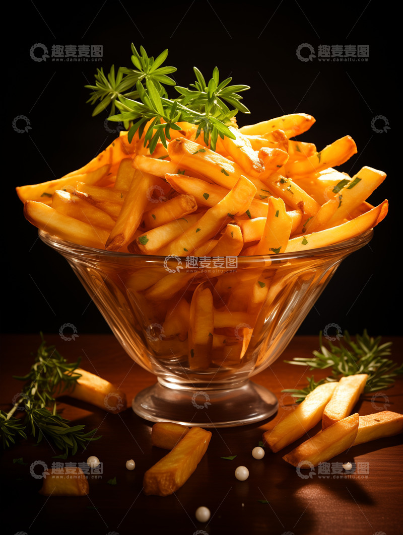高清大图下载【趣麦麦图】美味炸薯条摄影图5