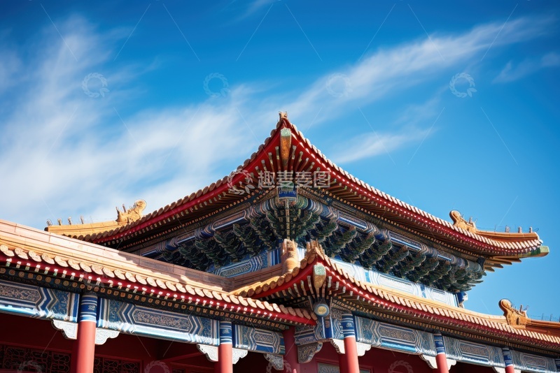高清大图下载【趣麦麦图】古建筑故宫飞檐摄影