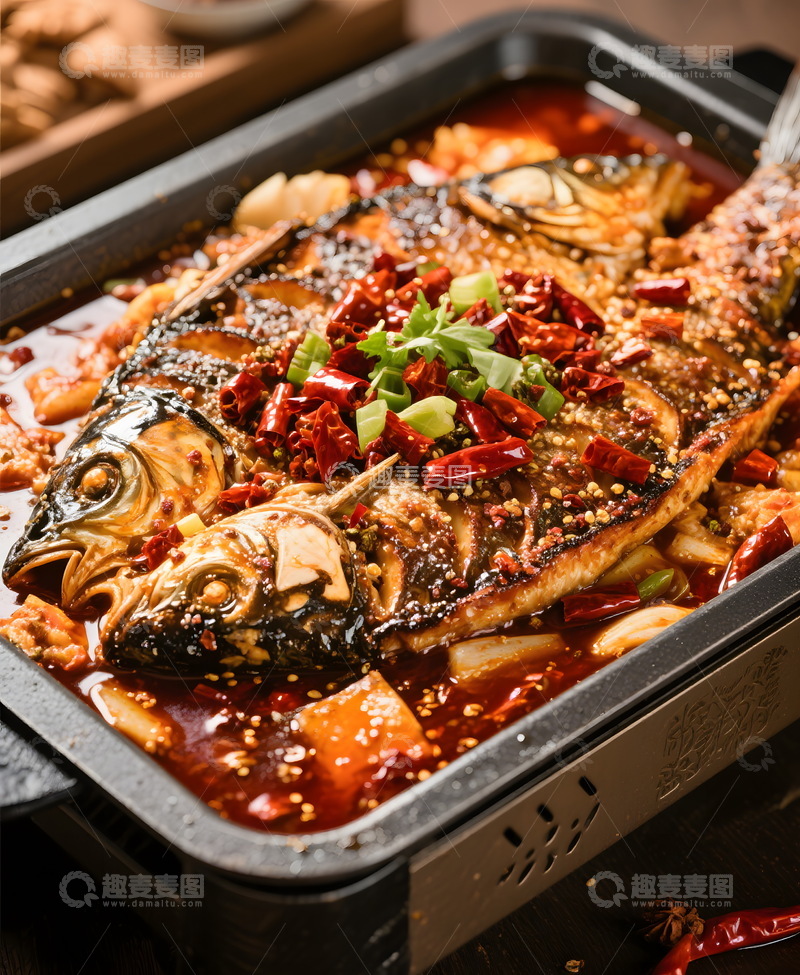 高清大图下载【趣麦麦图】重庆烤鱼1
