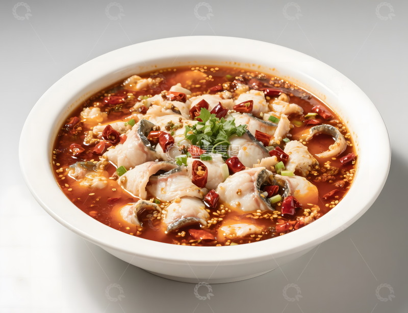 高清大图下载【趣麦麦图】水煮鱼片2