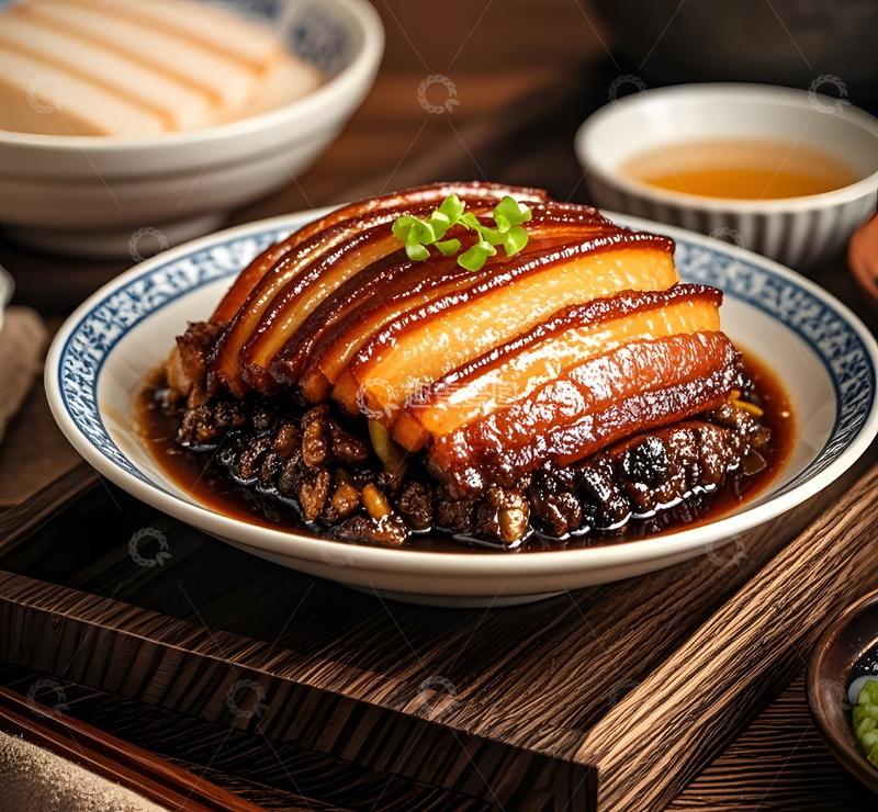 高清大图下载【趣麦麦图】扣肉2