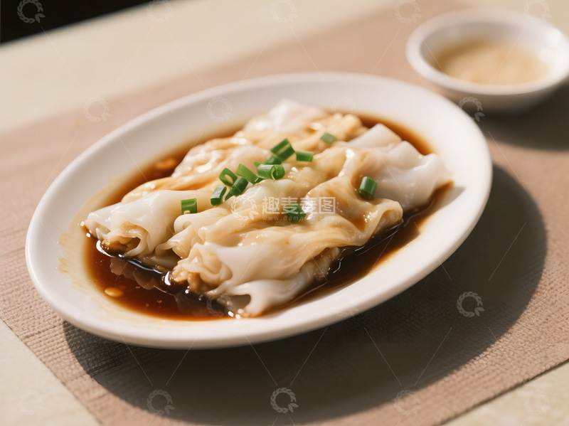 高清大图下载【趣麦麦图】广东肠粉1