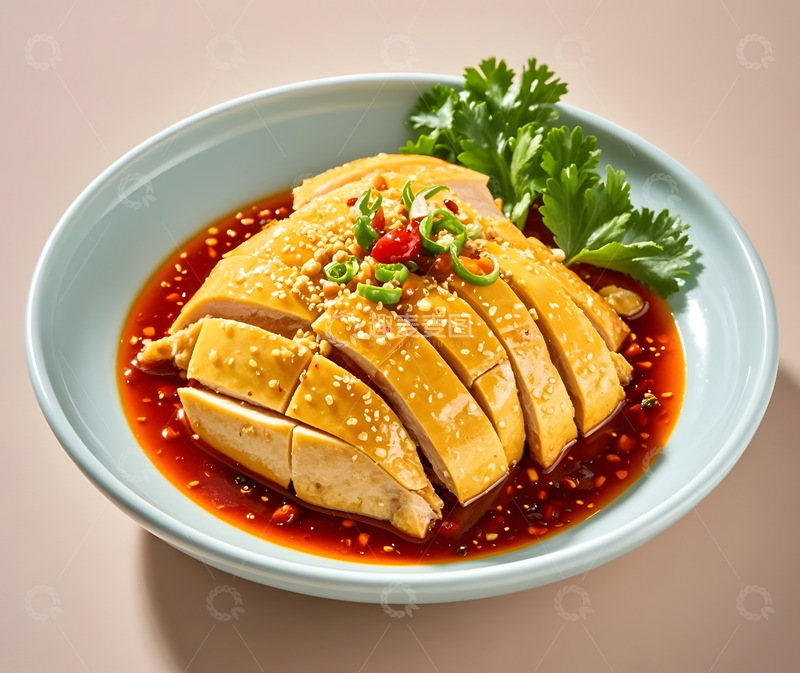 高清大图下载【趣麦麦图】重庆口水鸡摄影图