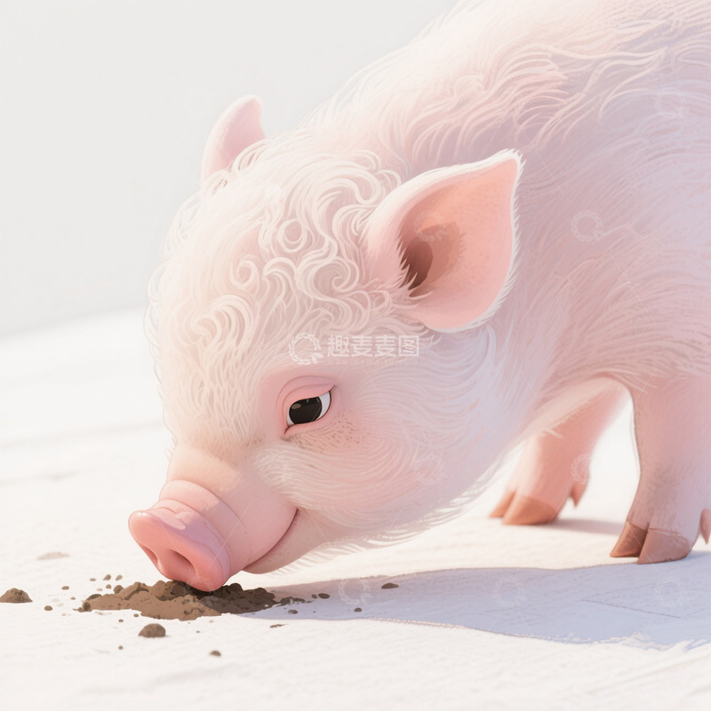 高清大图下载【趣麦麦图】猪
