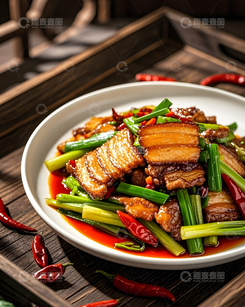 高清大图下载【趣麦麦图】回锅肉1