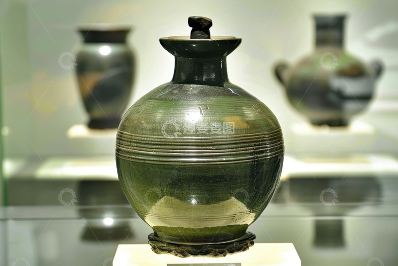 高清大图下载【趣麦麦图】古代绿釉陶瓷器物