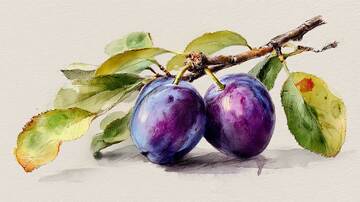 水果  李子  新鲜1