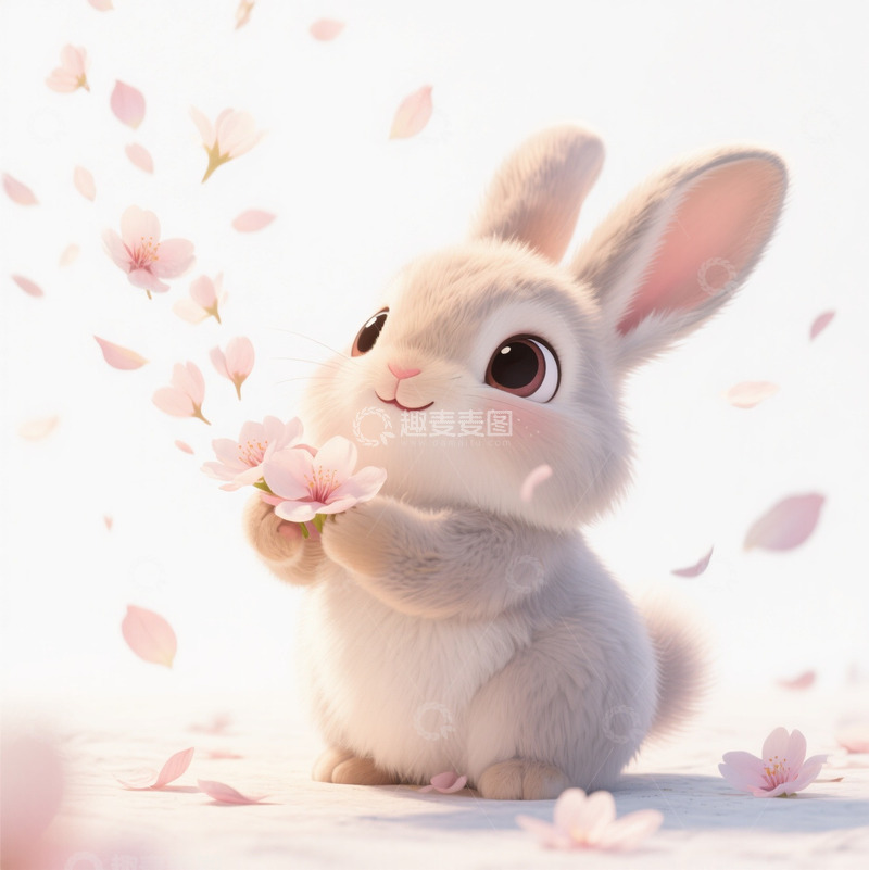 高清大图下载【趣麦麦图】兔子14