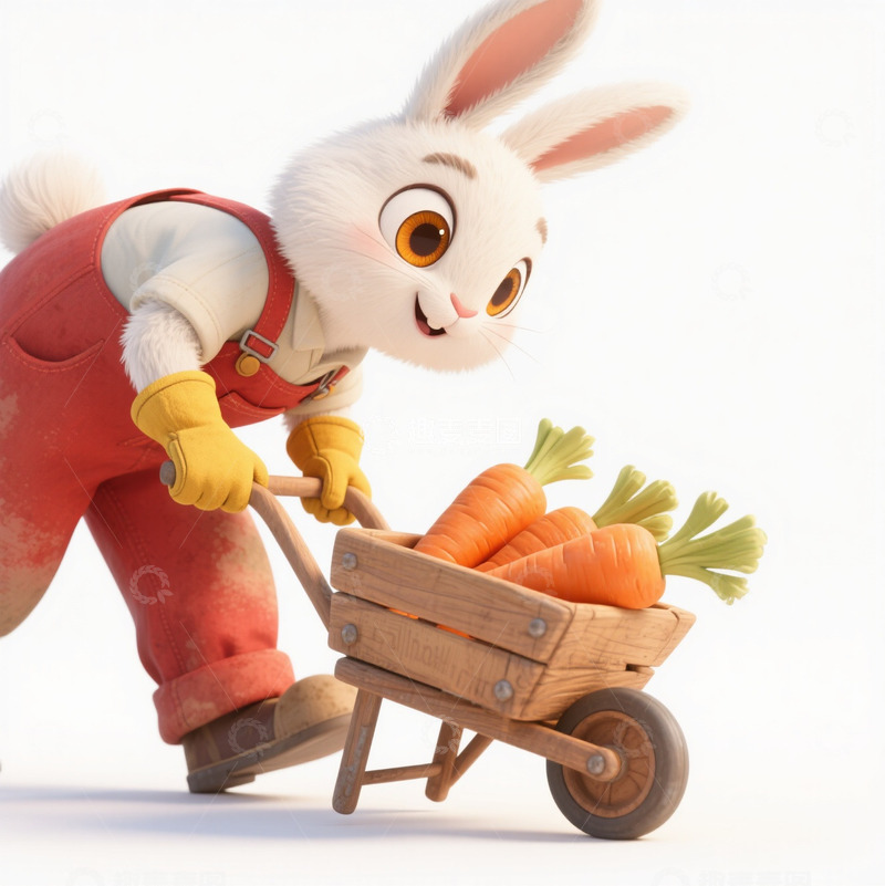 高清大图下载【趣麦麦图】兔子11