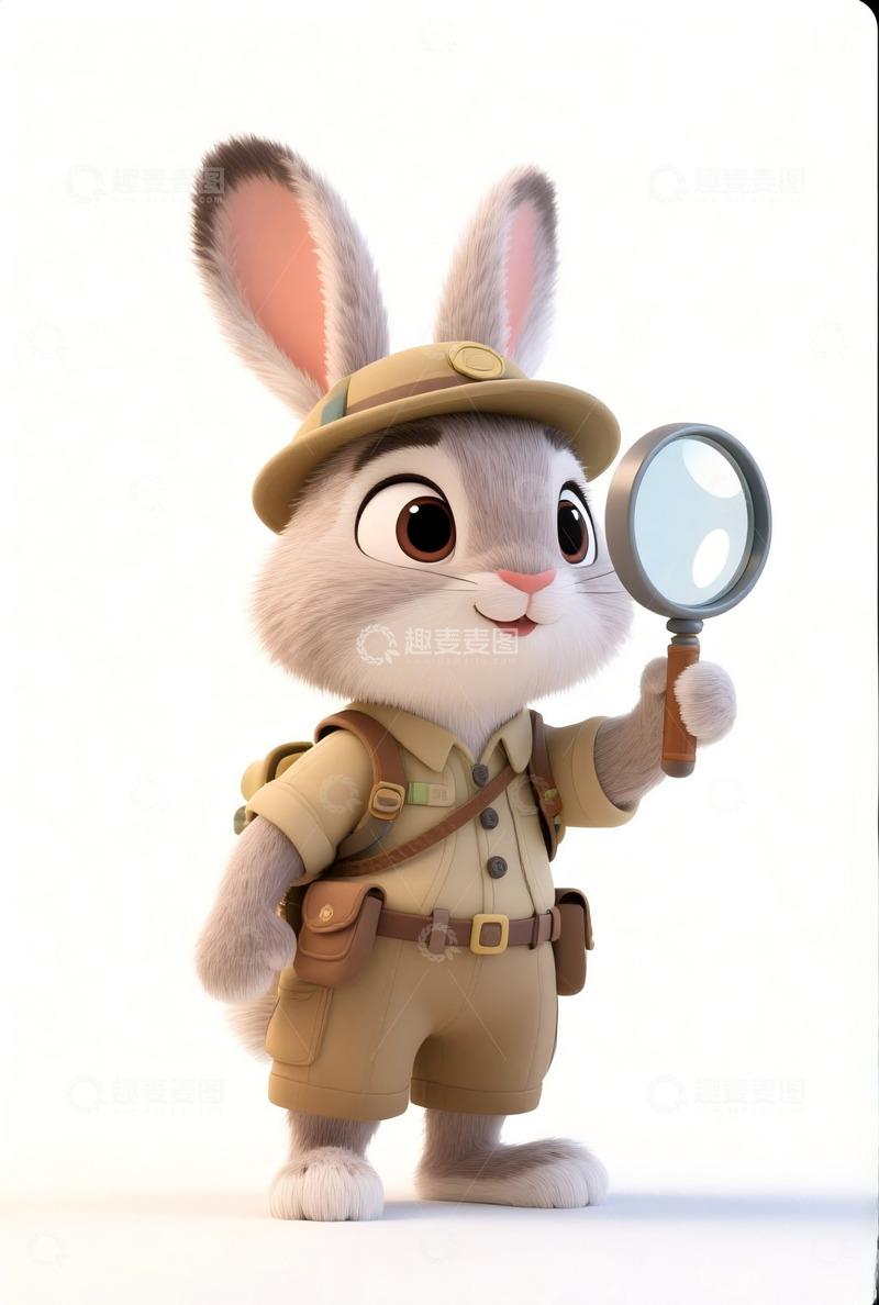 高清大图下载【趣麦麦图】兔子12