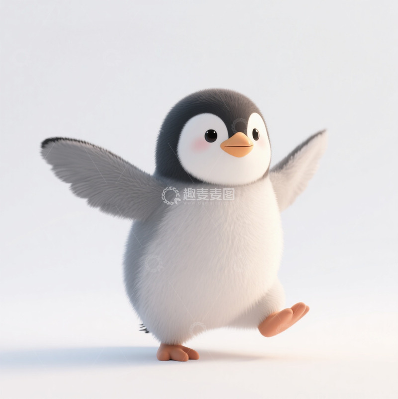 高清大图下载【趣麦麦图】企鹅2