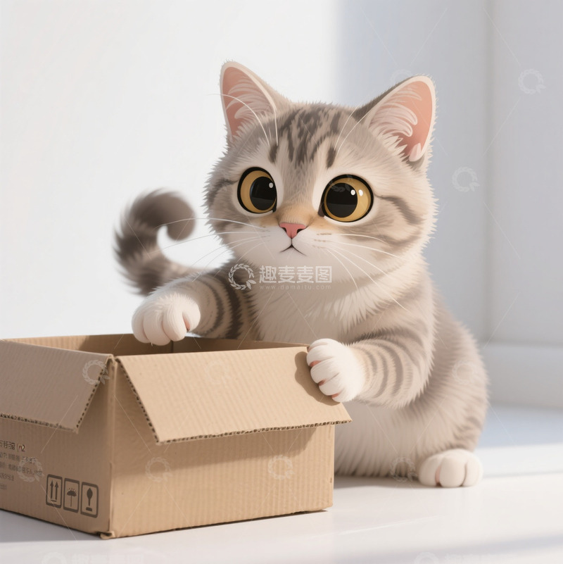 高清大图下载【趣麦麦图】猫21