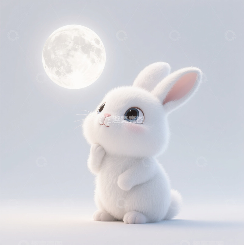 高清大图下载【趣麦麦图】兔子13