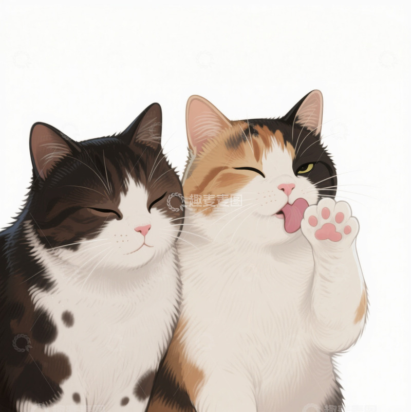 高清大图下载【趣麦麦图】猫17