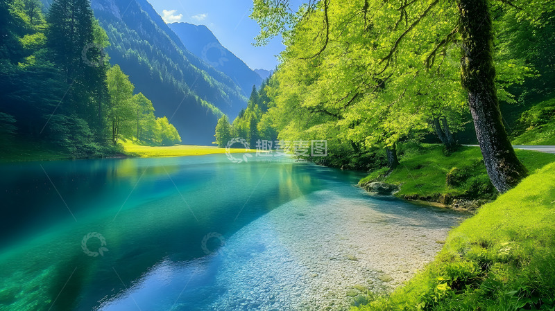 高清大图下载【趣麦麦图】夏日大自然山河美景