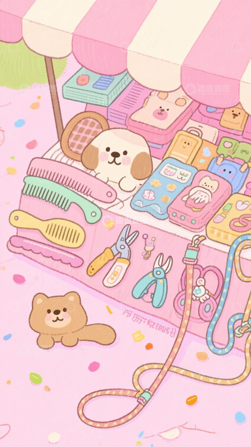 高清大图下载【趣麦麦图】宠物摊的萌趣时光4