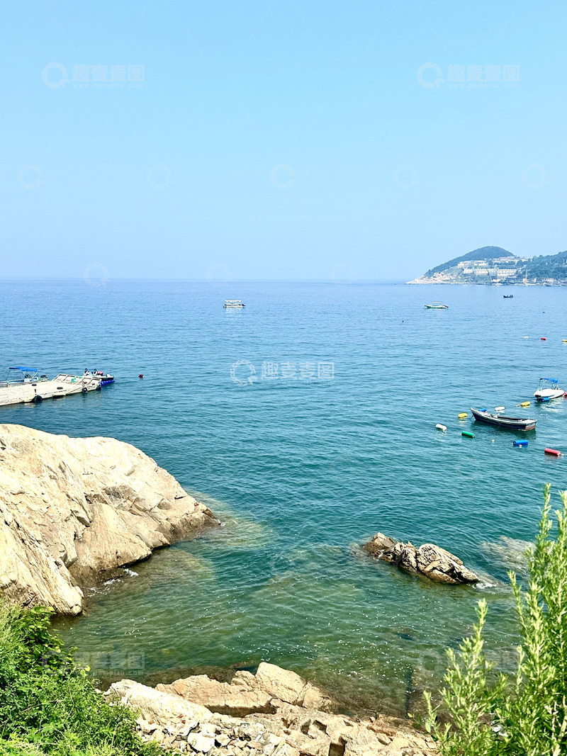 高清大图下载【趣麦麦图】海边礁石2