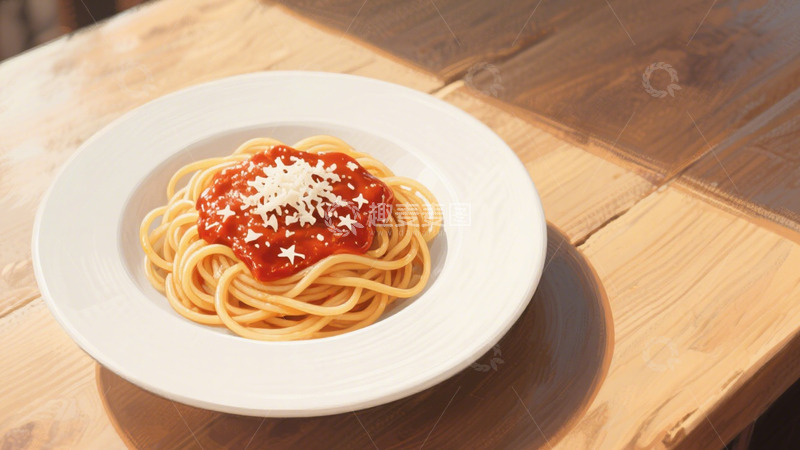 高清大图下载【趣麦麦图】意面的简约美味2