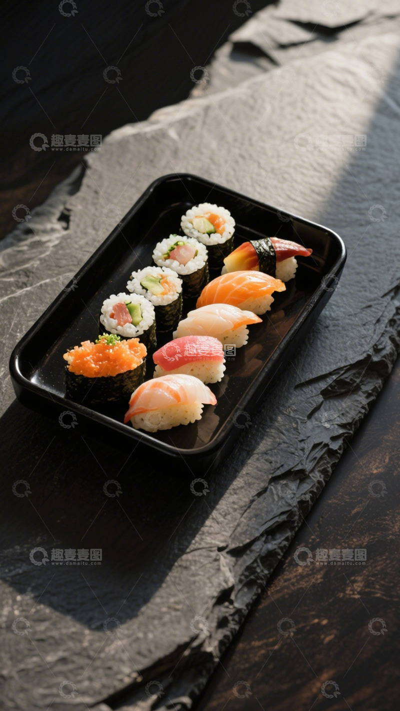 高清大图下载【趣麦麦图】寿司的精致盛宴3