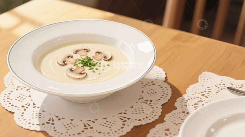蘑菇汤的精致滋味2