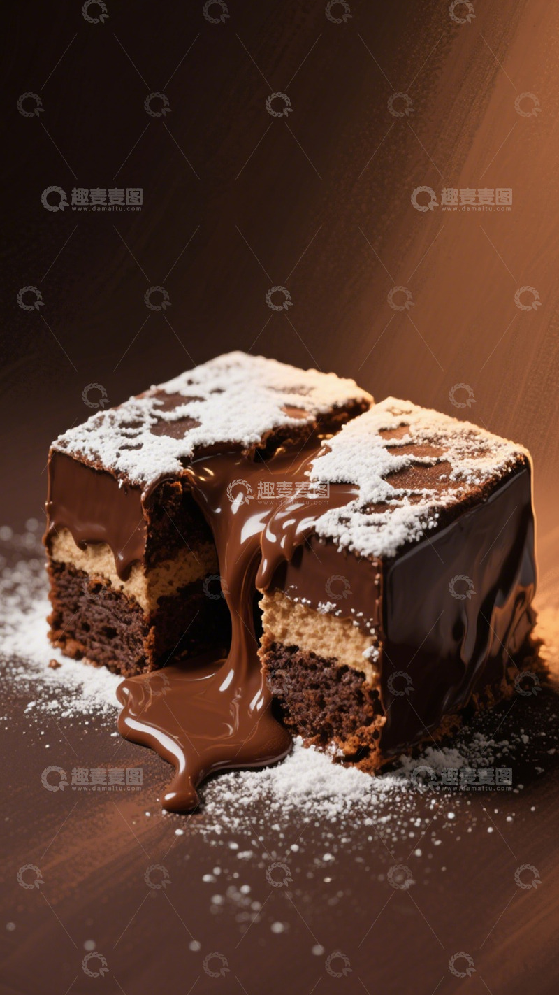 高清大图下载【趣麦麦图】熔岩蛋糕的甜蜜诱惑3