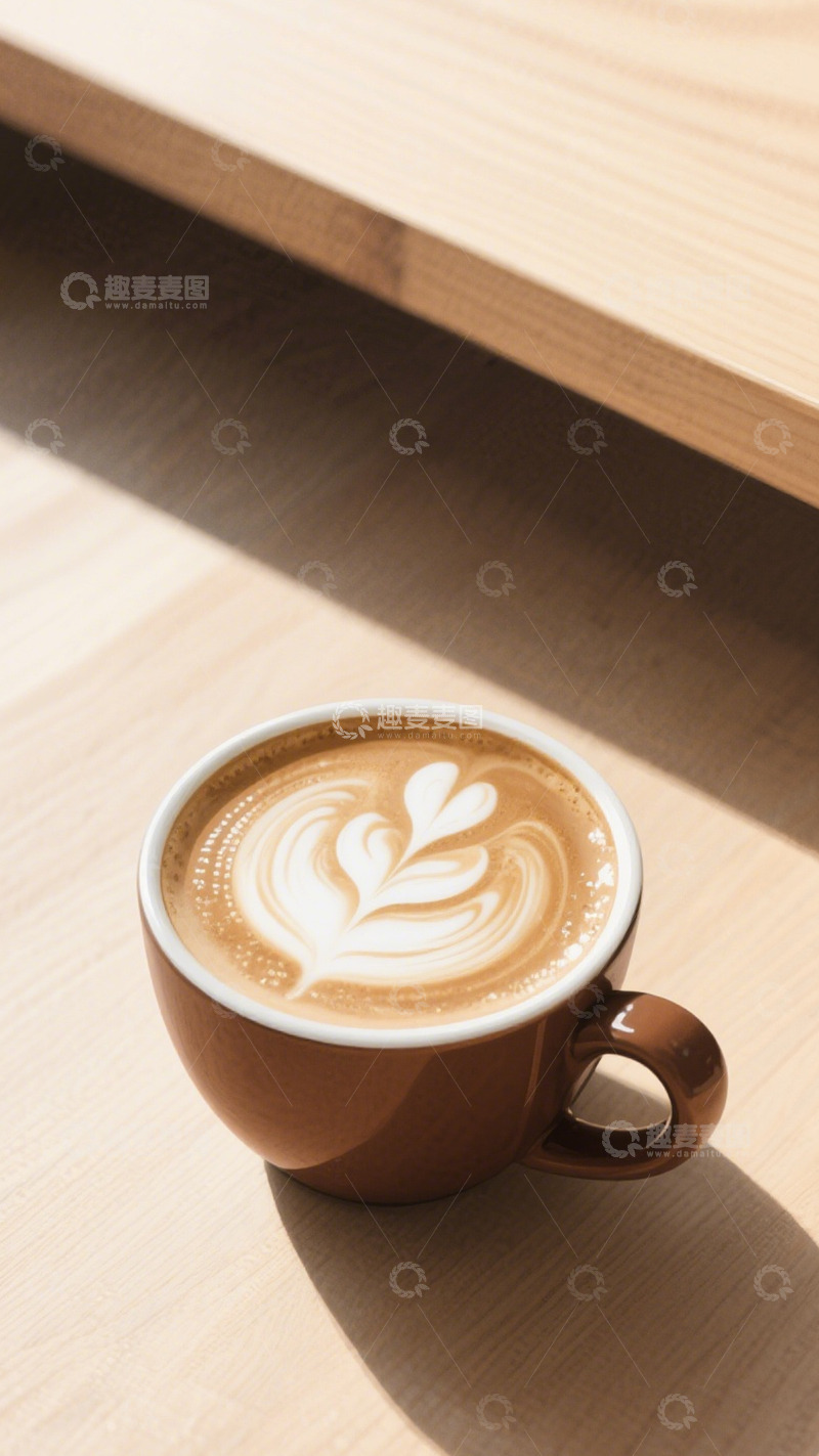 高清大图下载【趣麦麦图】咖啡拉花的仪式美学4