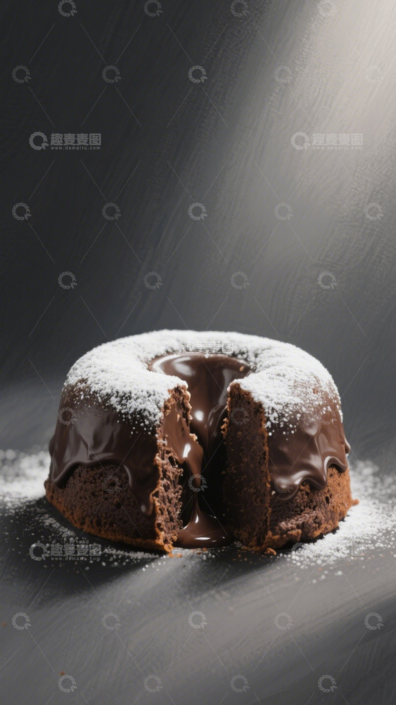 高清大图下载【趣麦麦图】熔岩蛋糕的甜蜜诱惑4