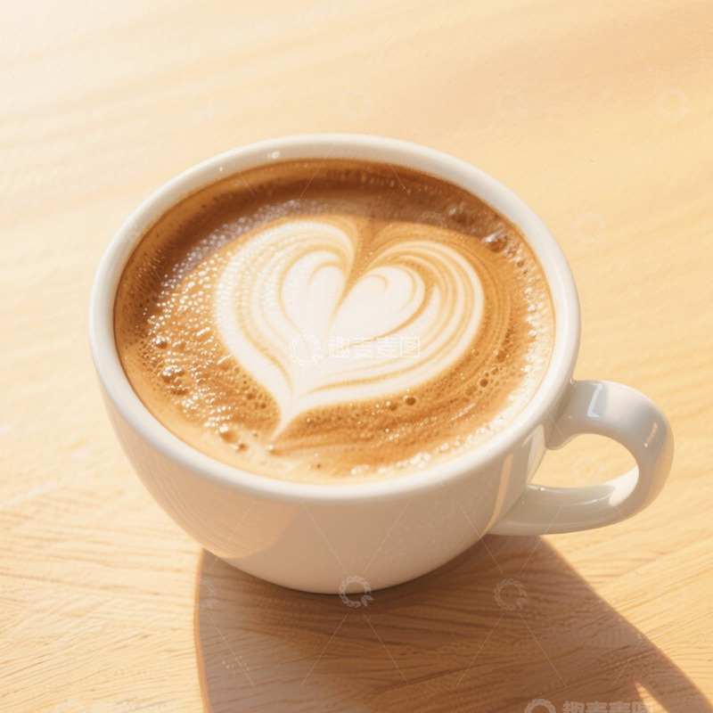 高清大图下载【趣麦麦图】咖啡拉花的仪式美学1