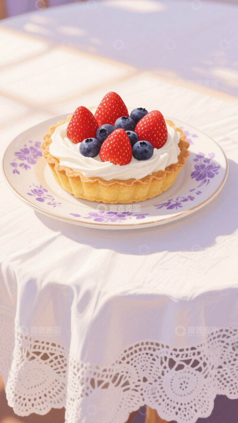 高清大图下载【趣麦麦图】水果挞的甜蜜诱惑3
