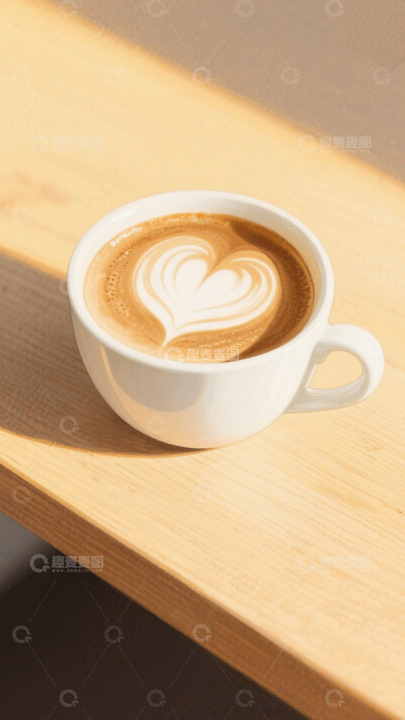 高清大图下载【趣麦麦图】咖啡拉花的仪式美学3