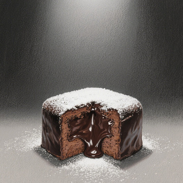 熔岩蛋糕的甜蜜诱惑1