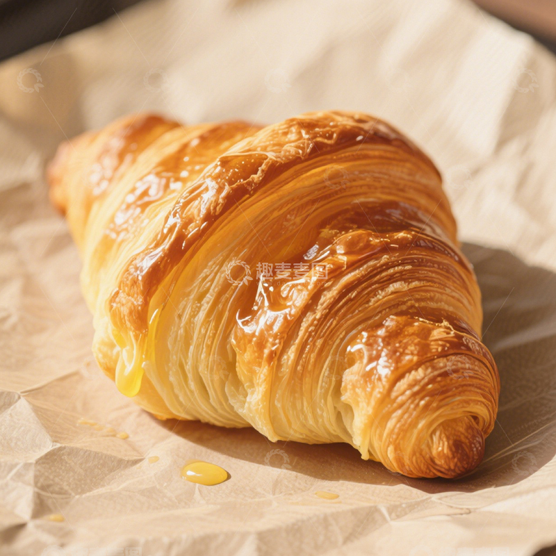 高清大图下载【趣麦麦图】可颂的酥脆诱惑1