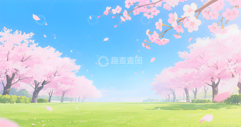 高清大图下载【趣麦麦图】春季森林风景