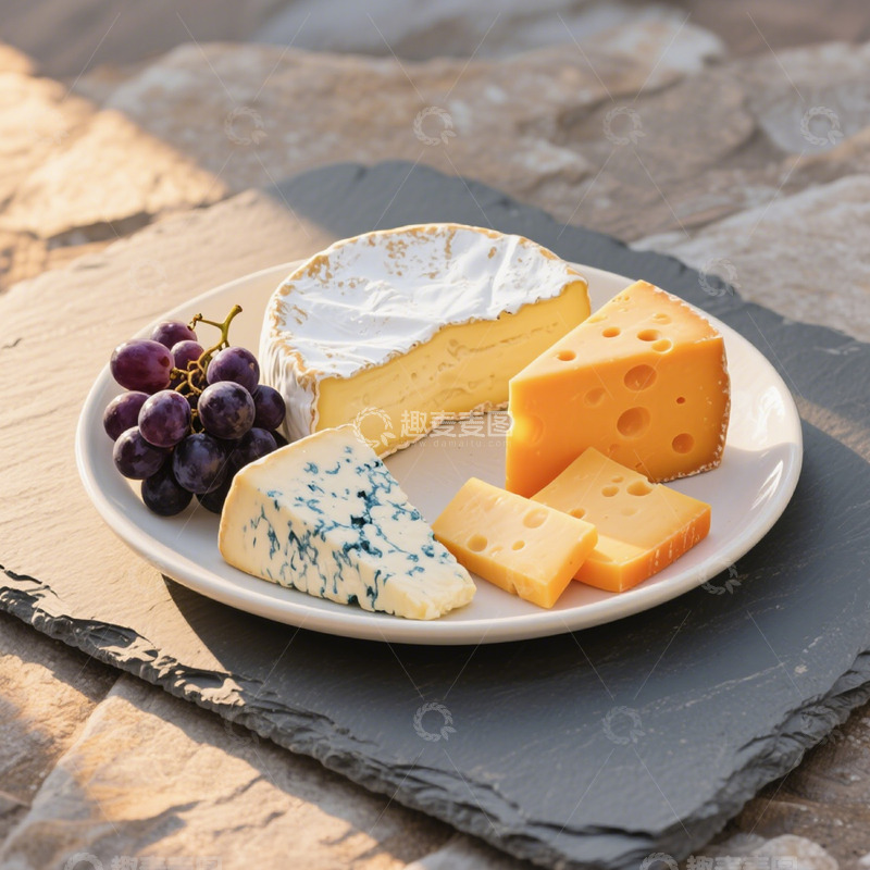 高清大图下载【趣麦麦图】西式奶酪的美味拼1