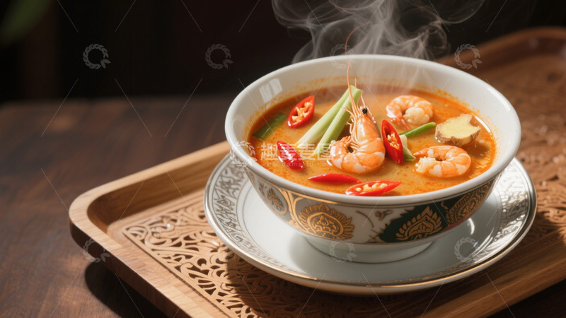 高清大图下载【趣麦麦图】泰式美味冬阴功汤2
