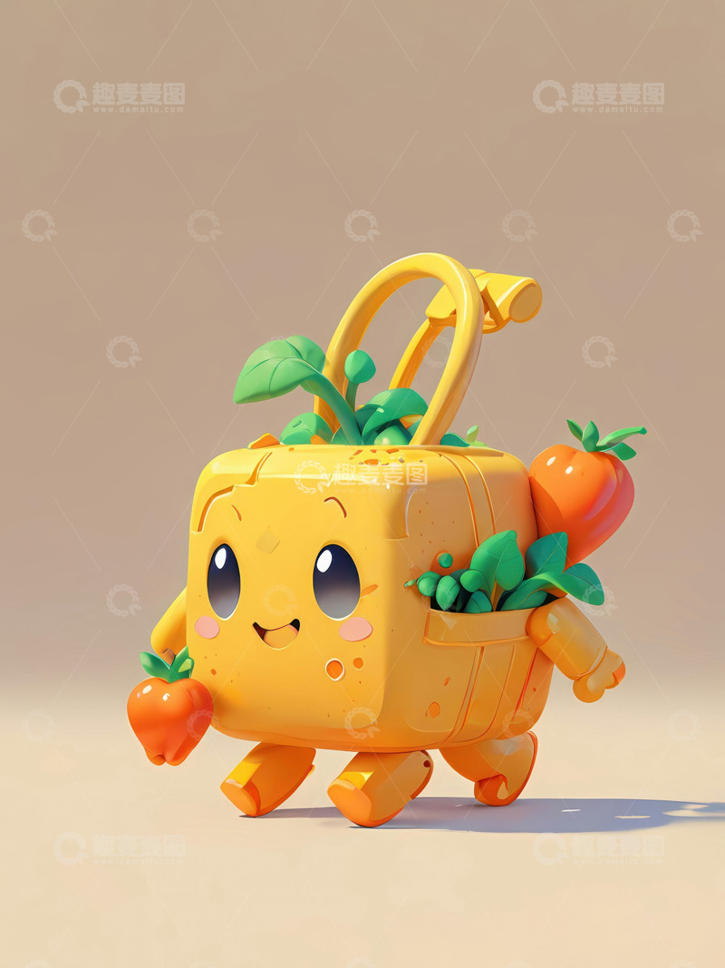 高清大图下载【趣麦麦图】欢快的篮子角色AI插画摄影照片高清图片素欢快的篮子角色AI插画摄影照片高清图片素欢快的篮子角色AI插画摄影照片高清图片素