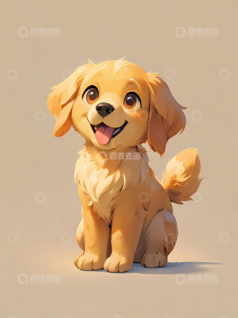 高清大图下载【趣麦麦图】金毛猎犬小狗AI插画摄影照片高清图片素材金毛猎犬小狗AI插画摄影照片高清图片素材金毛猎犬小狗AI插画摄影照片高清图片素材