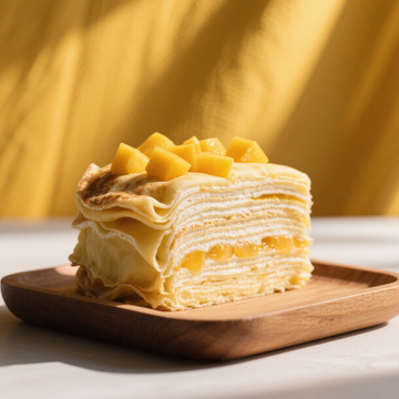 芒果蛋糕美食4